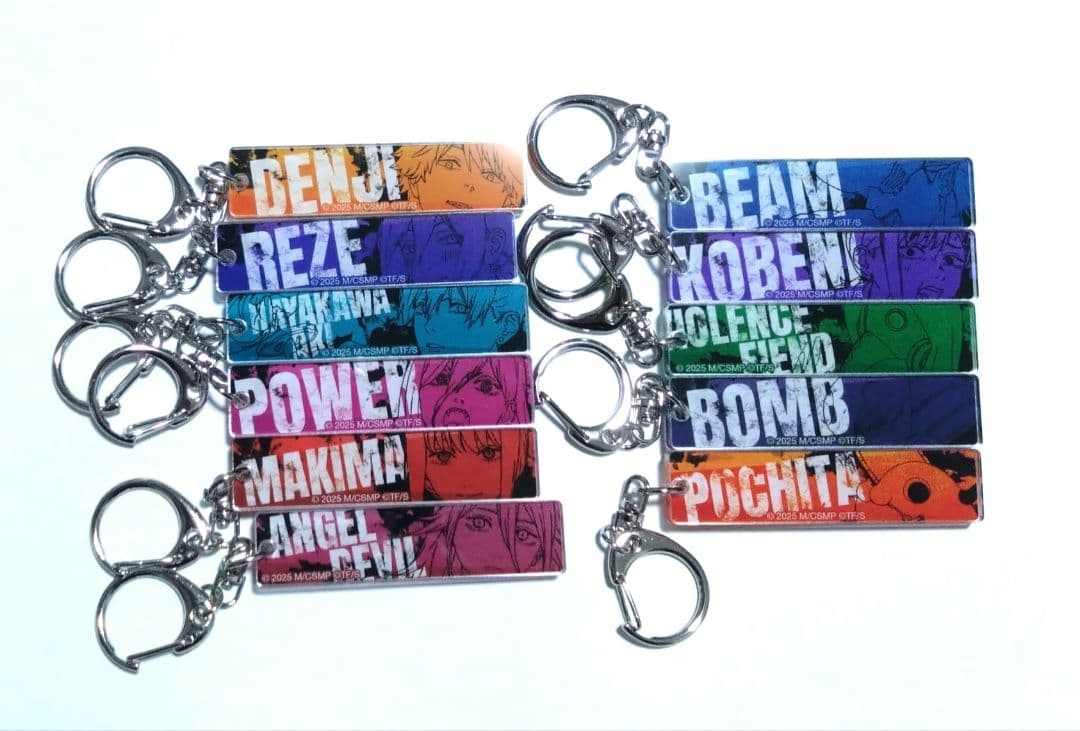 チェンソーマン　目ヂカラアクリルキーホルダー　11種類まとめ売り