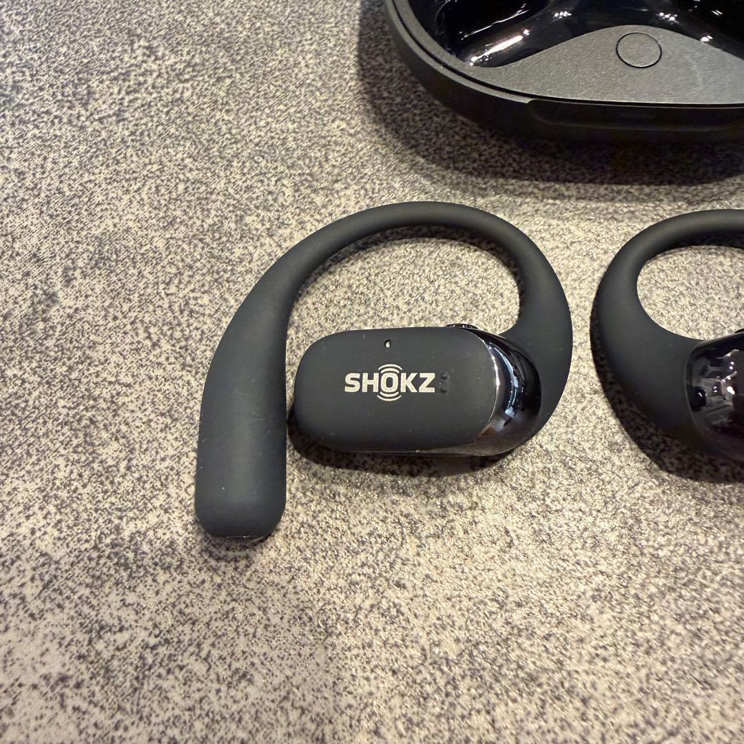 【アルコール消毒済】SHOKZ OPENFIT 2 ブラック shockz