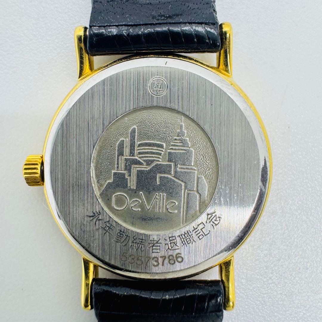 ✨OMEGA✨オメガ✨DeVille✨ゴールド✨ホワイト文字盤✨腕時計✨
