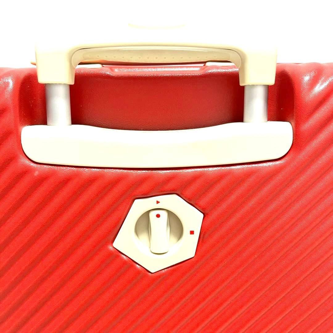 美品 ace HaNT エース ハント スーツケース アネモネレッド 47L