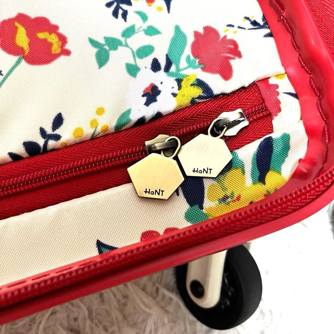 美品 ace HaNT エース ハント スーツケース アネモネレッド 47L