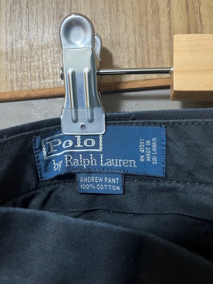 Ralph Lauren ブラック チノパン