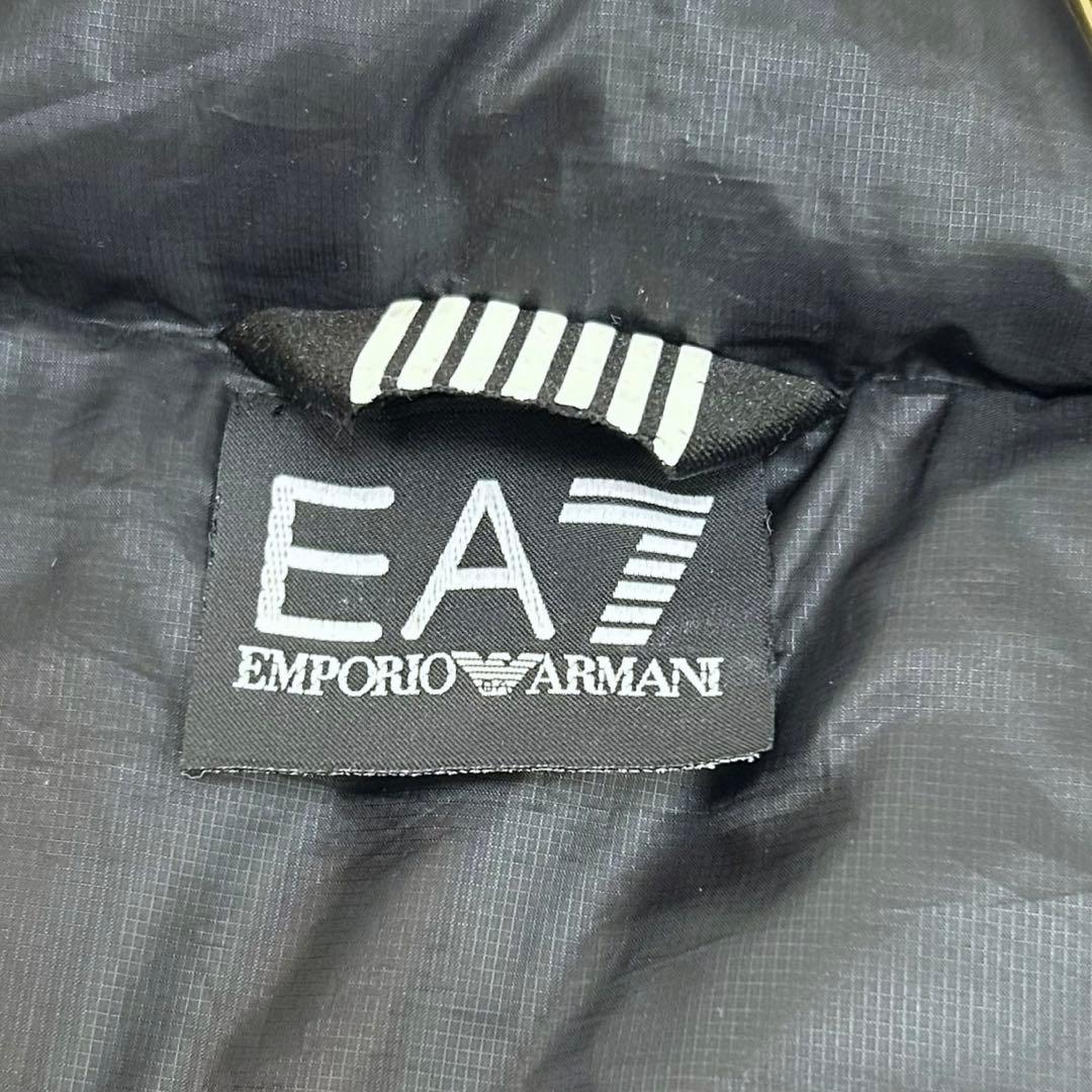 EMPORIO ARMANI EA7 アルマーニ ダウンベスト ブラック M