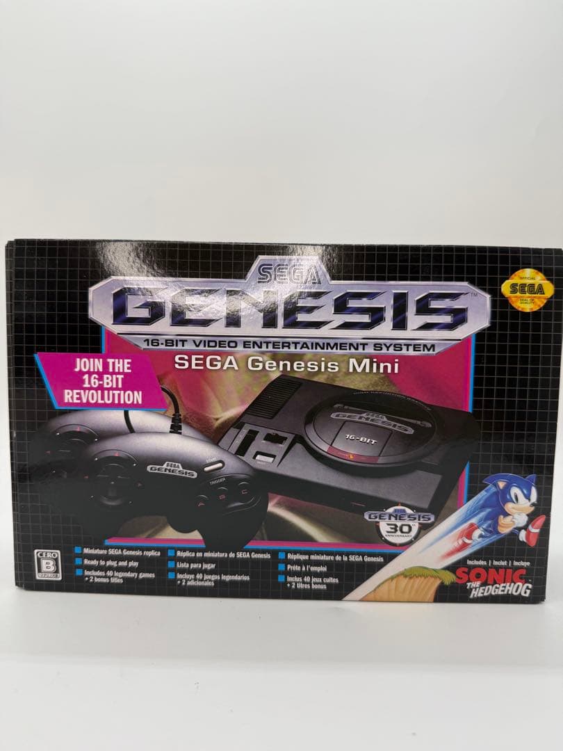 SEGA Genesis Mini 40ゲーム収録