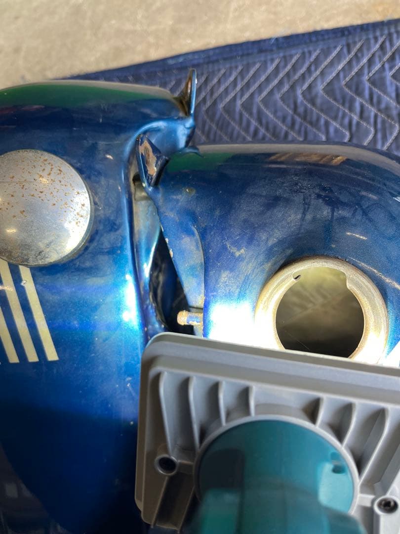 Harley-Davidson ショベル，パンヘッド当時物分割タンク