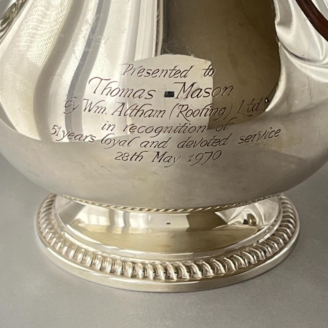 【Barker Ellis】 ビクトリアンのサービス 4点　ティーポット