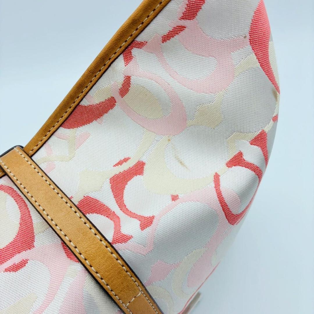 バッグ Coach Signature Bag Pink one shoulder