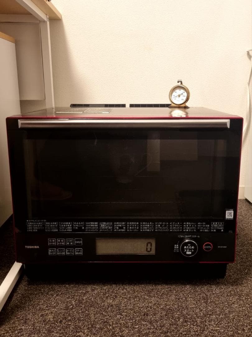 TOSHIBA オーブンレンジ 赤 ER-VD3000