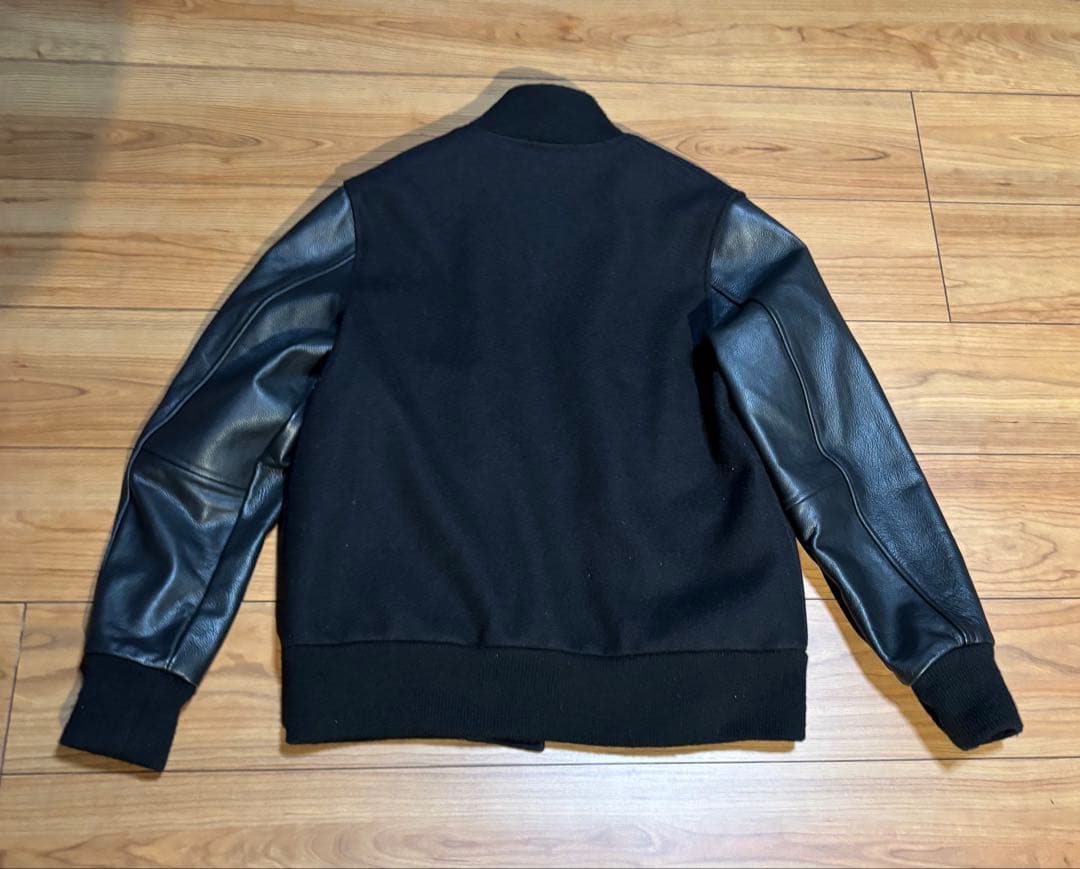 ☆*☆様 GB SPORTS レザースタジャン オールブラックUSA製 ゴールデ