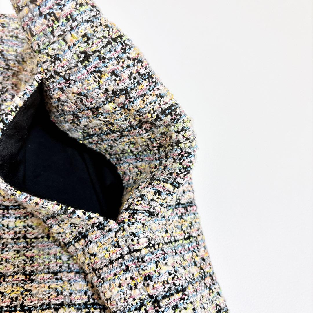 新品未使用☆BLAMINK ミックスツイード ショートパンツ 定価¥12万