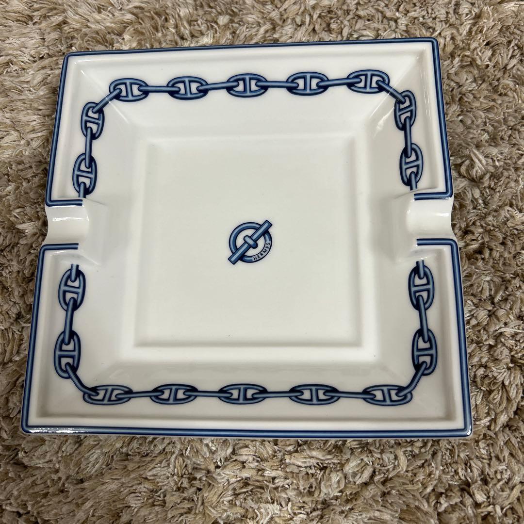 HERMES 灰皿 シェーヌダンクル エルメス アシュトレイ