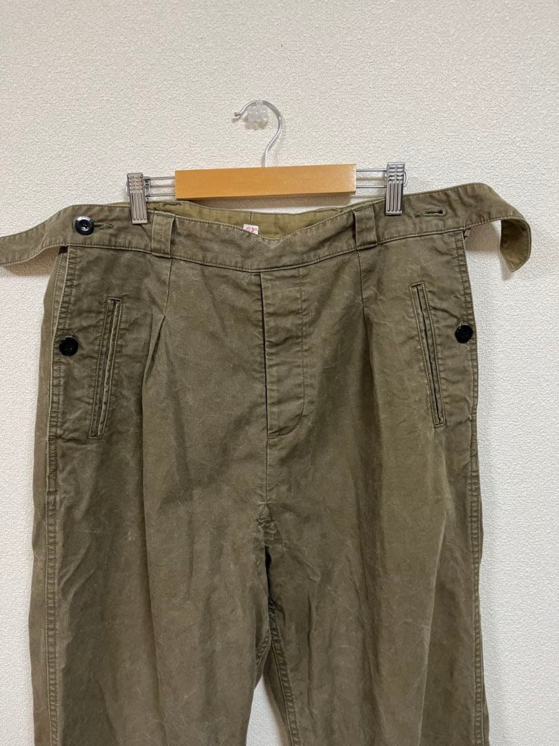 OUTIL PANTALON LIMOGES ウティ タックミリタリーパンツ