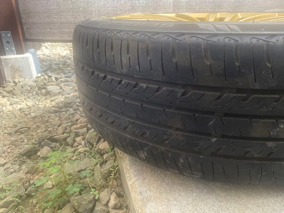 ①TTosh_T〈綺麗〉インプレッサ　純正ゴールドホ