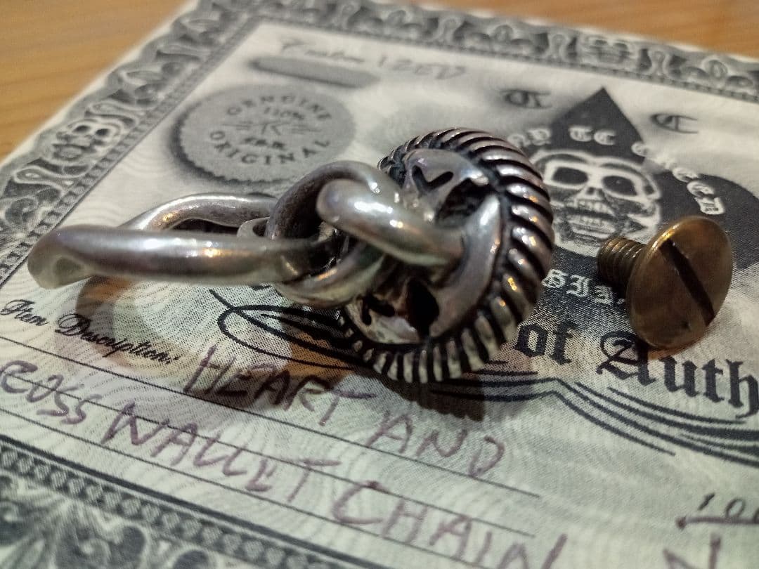 Tony Creed トニークリードクロス&ハートカスタムウォレットチェーン