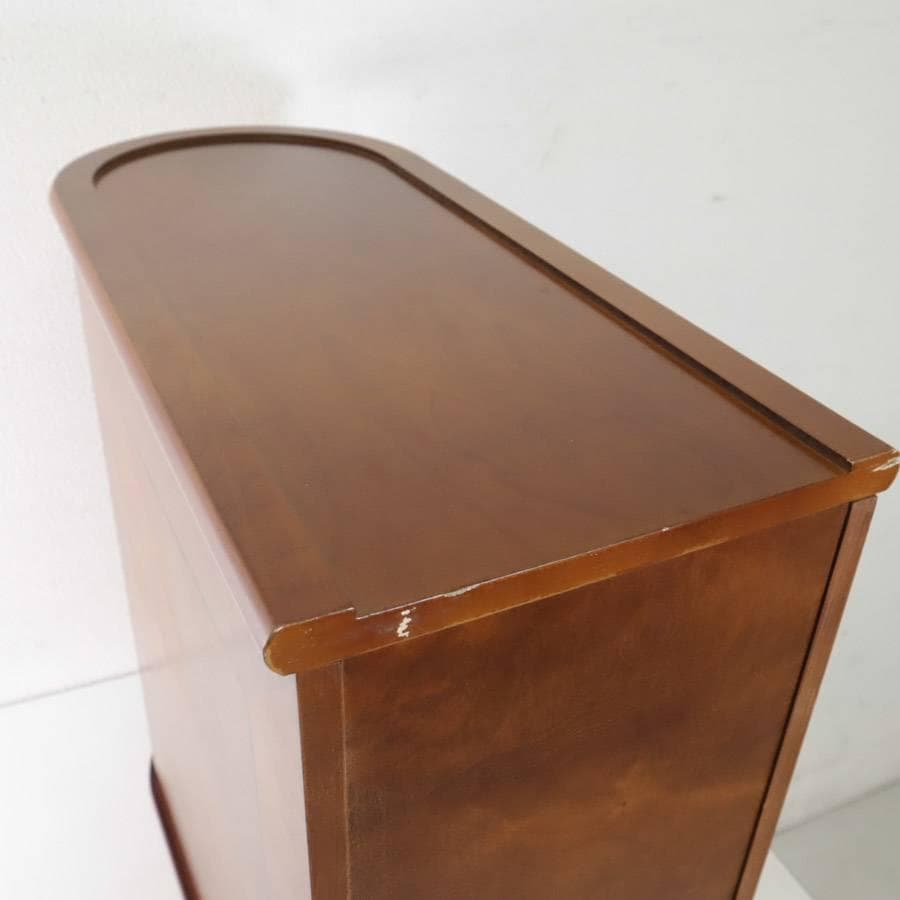 値下アメリカ Tribesigns ベッドサイドテーブル オーク材 アンティー