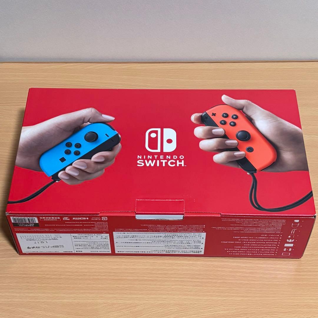 任天堂 Switch 本体 バッテリー強化版 ケース＋128GB SD