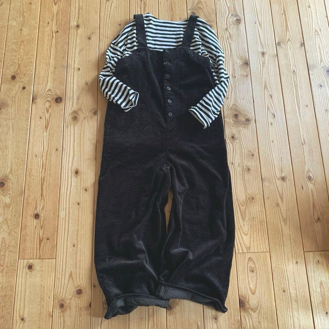 フィグロンドン コーデュロイサロペット