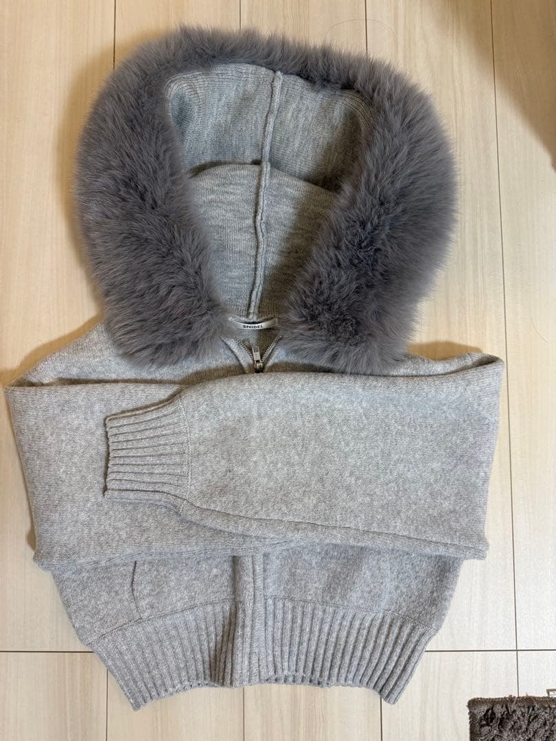 snidel 【USAGI ONLINE限定】ファーフードパーカー