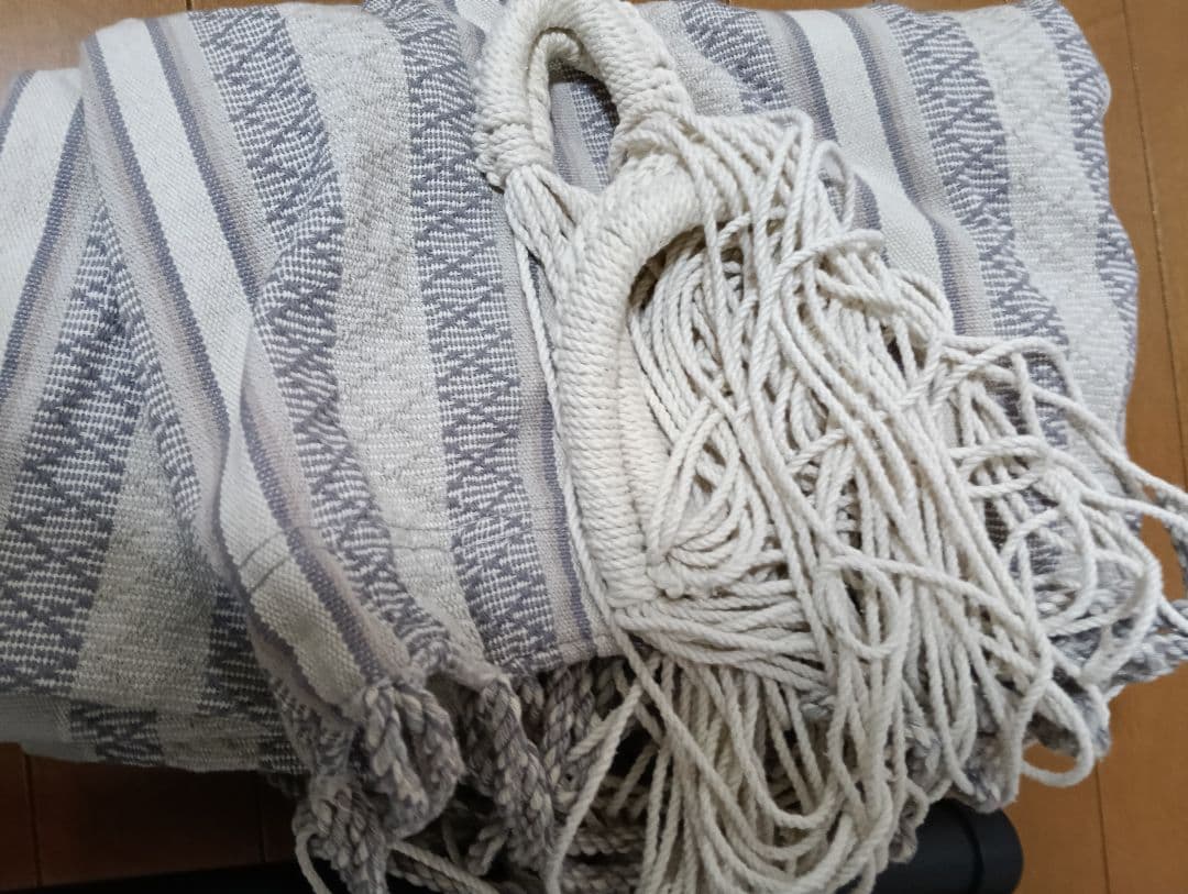 づすさび susabi ダブルハンモック アッシュ×ブラックスタンド