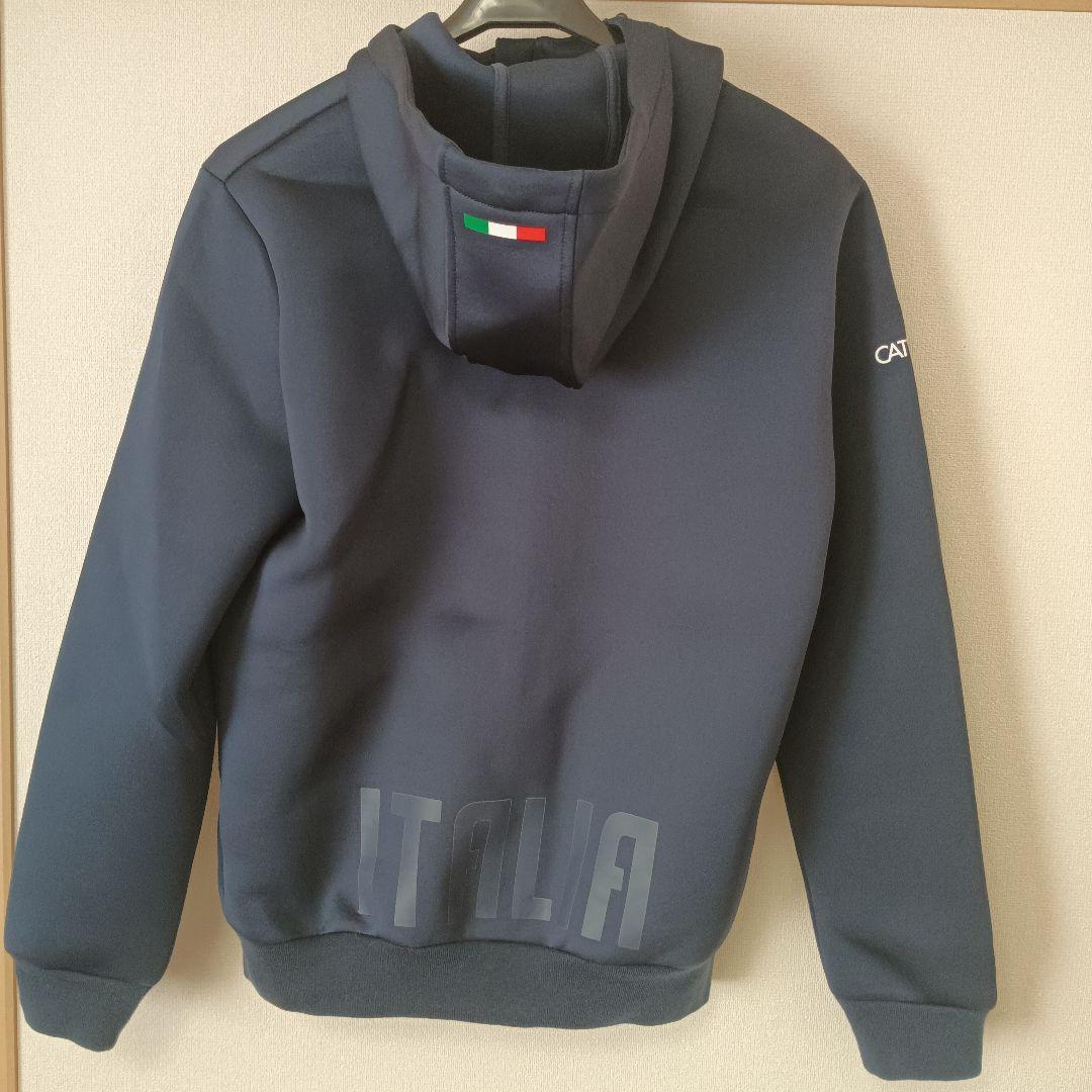 macron イタリア代表 パーカー Sサイズ