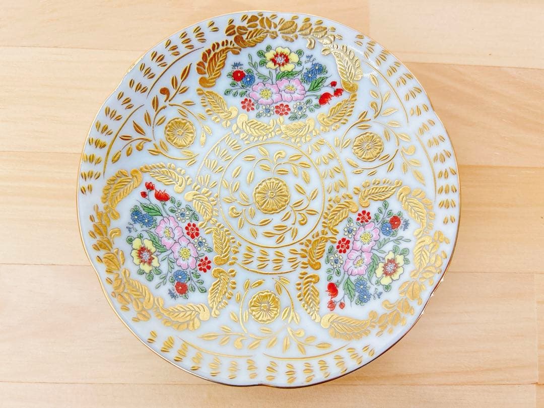 有田焼　幸楽窯　ベルサイユシリーズ小皿　4点セット