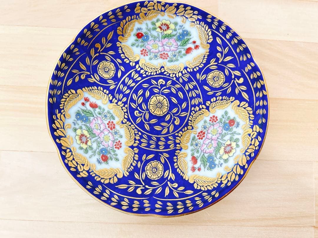 有田焼　幸楽窯　ベルサイユシリーズ小皿　4点セット