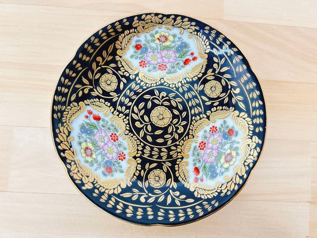 有田焼　幸楽窯　ベルサイユシリーズ小皿　4点セット