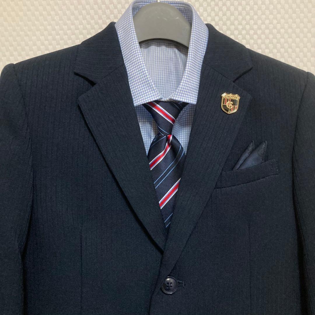 CHOPIN ショパン　フォーマルスーツ　130 男の子　ネイビー　濃紺　入学式