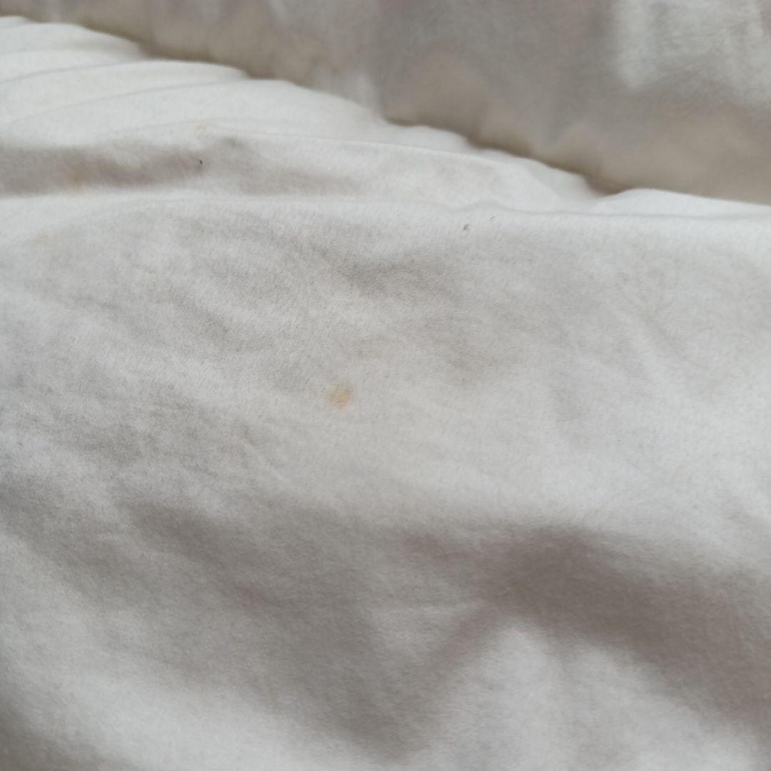 れ*ゆ様 高品質 希少 手摘みホワイトグース 羽毛 西川 掛け布団 花柄 ハンガ