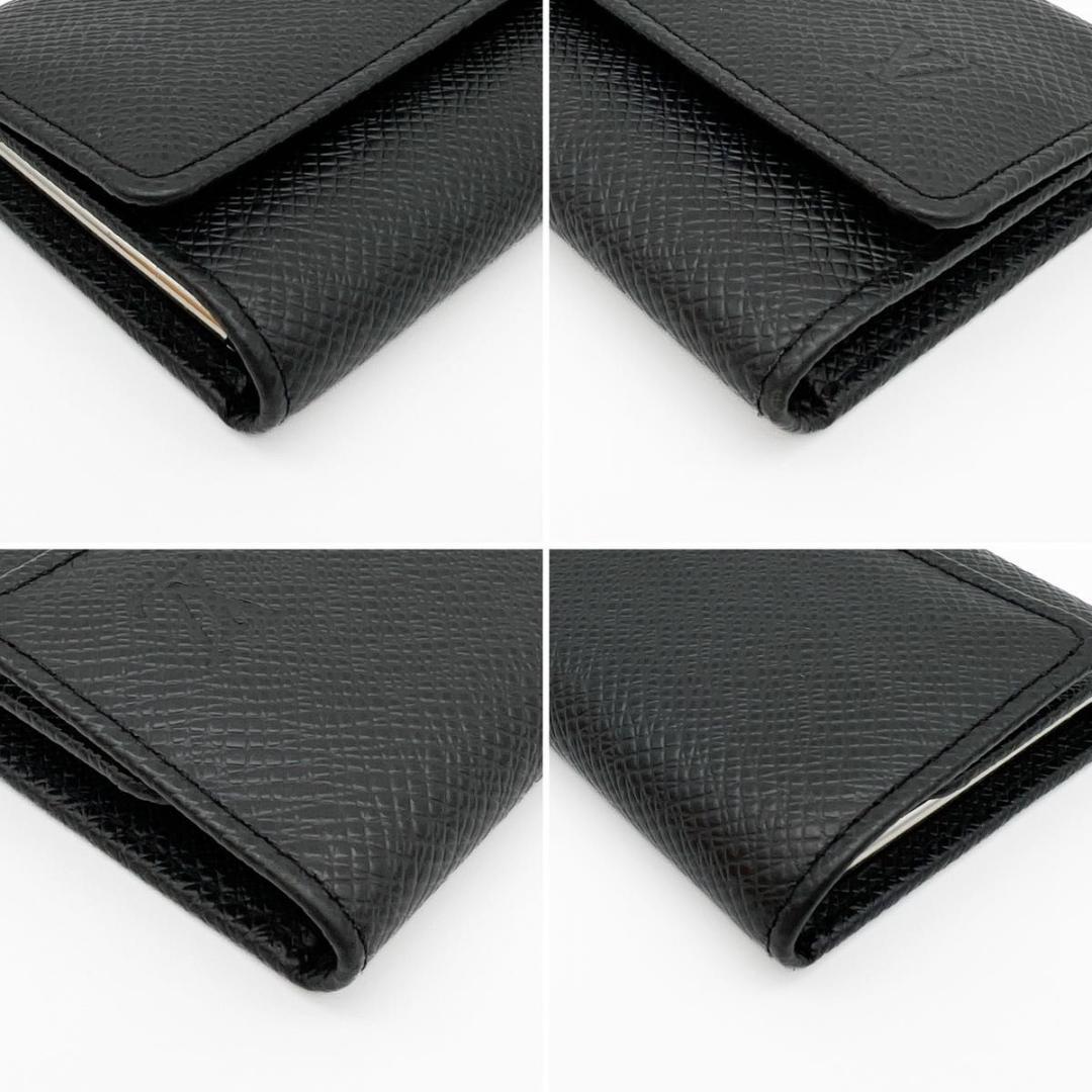 使用わずか❣ヴィトン タイガ ミュルティクレ6 キーケース 黒 M30532