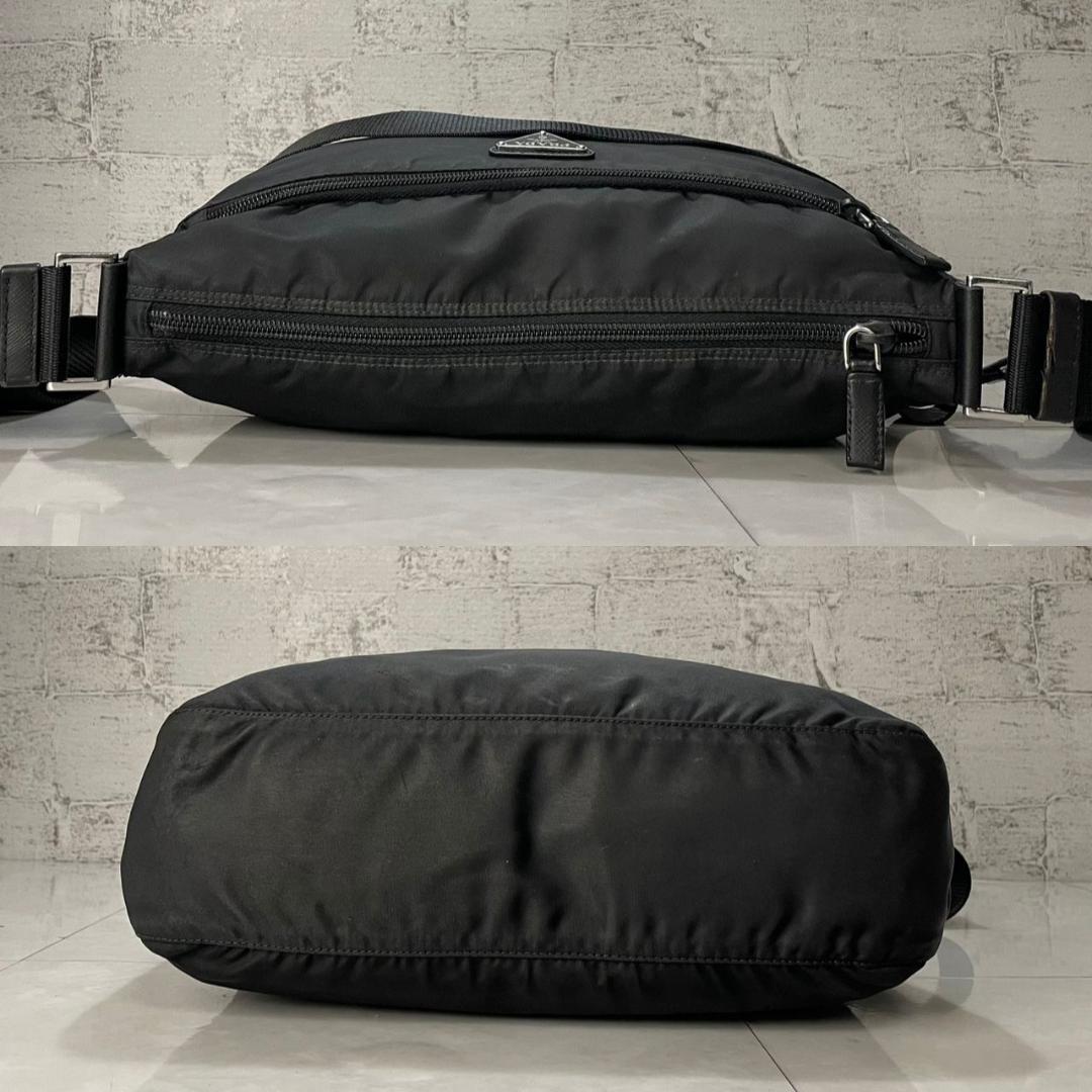 PRADA ショルダーバック プラダ クロスボディ サフィアーノ 1BC421