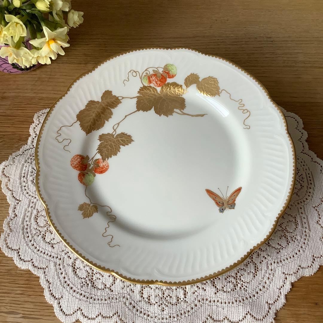 未使用／リチャードジノリ サヴォイア家 森の果実 いちご　プレート