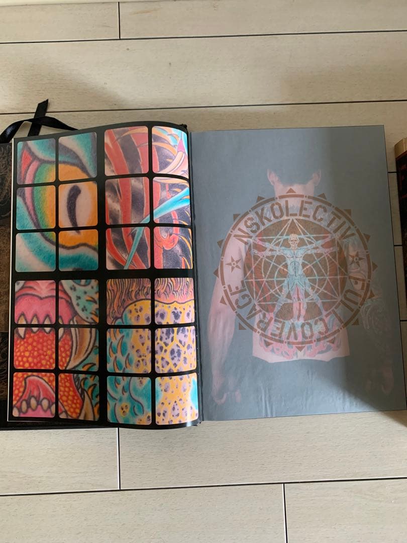 FULL COVERAGE tattooタトゥー洋書刺青