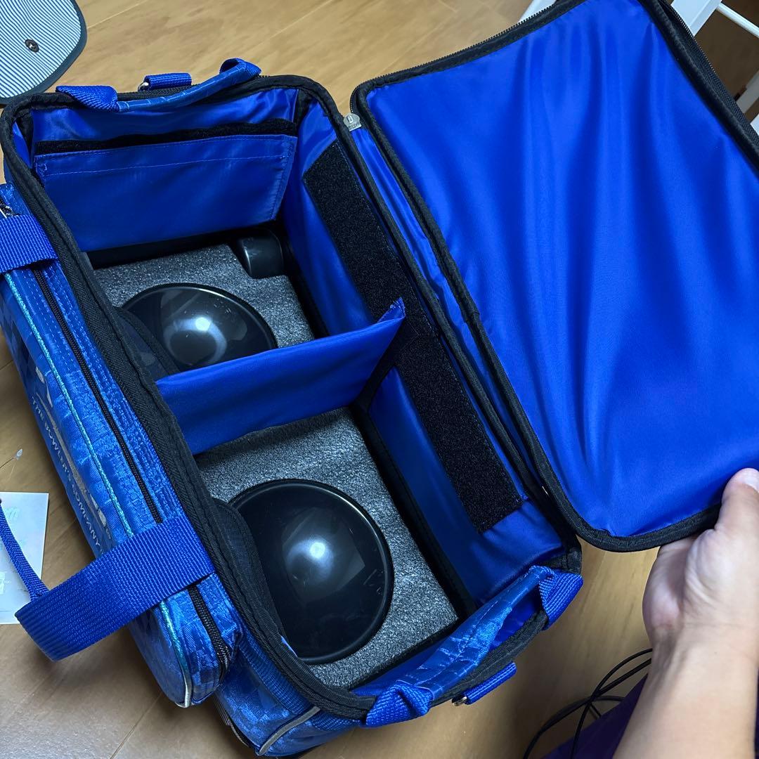 【新品/未使用】STORM ボウリング用バッグ 青 2個収納