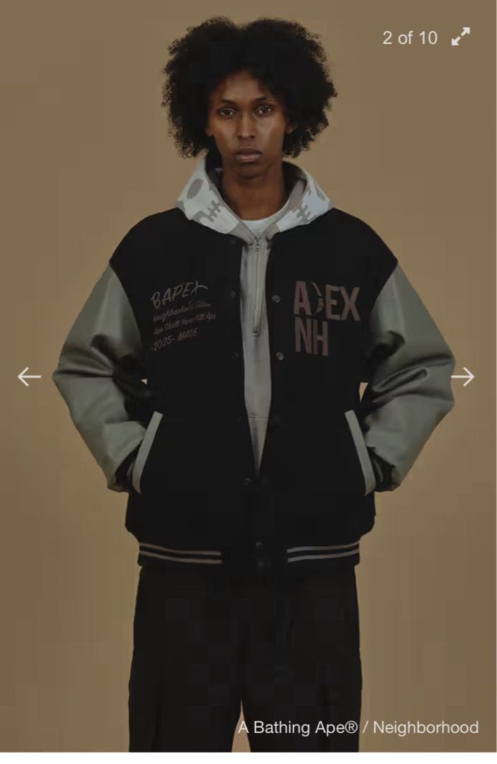 BAPE Neighborhood スタジャン goodenough