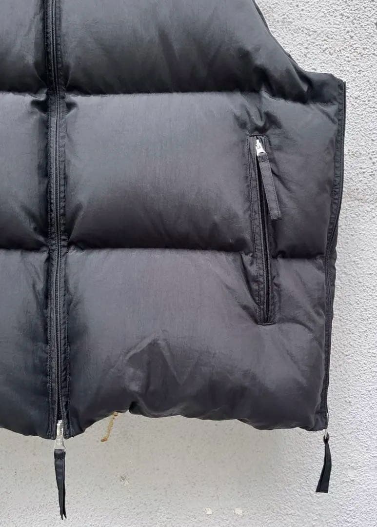 FEAT ダウンベスト ブラック サイズ2 BIRD 黒 定価¥36,300