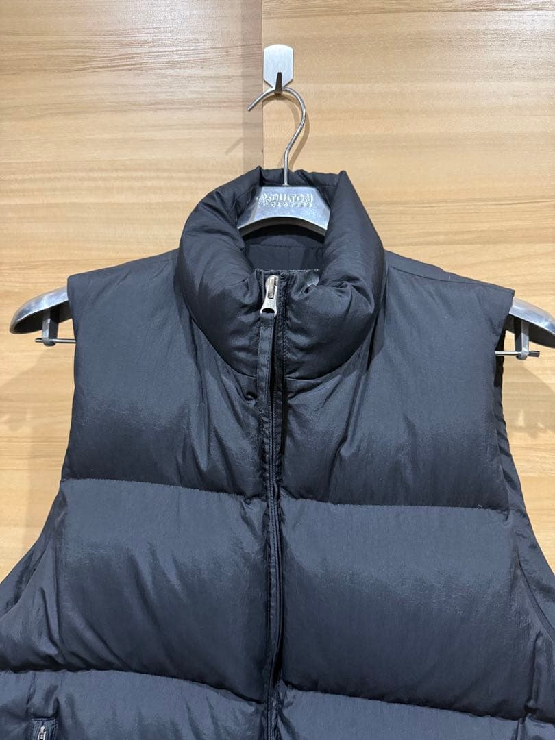 FEAT ダウンベスト ブラック サイズ2 BIRD 黒 定価¥36,300