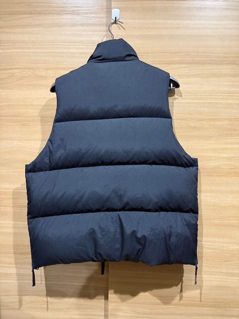FEAT ダウンベスト ブラック サイズ2 BIRD 黒 定価¥36,300