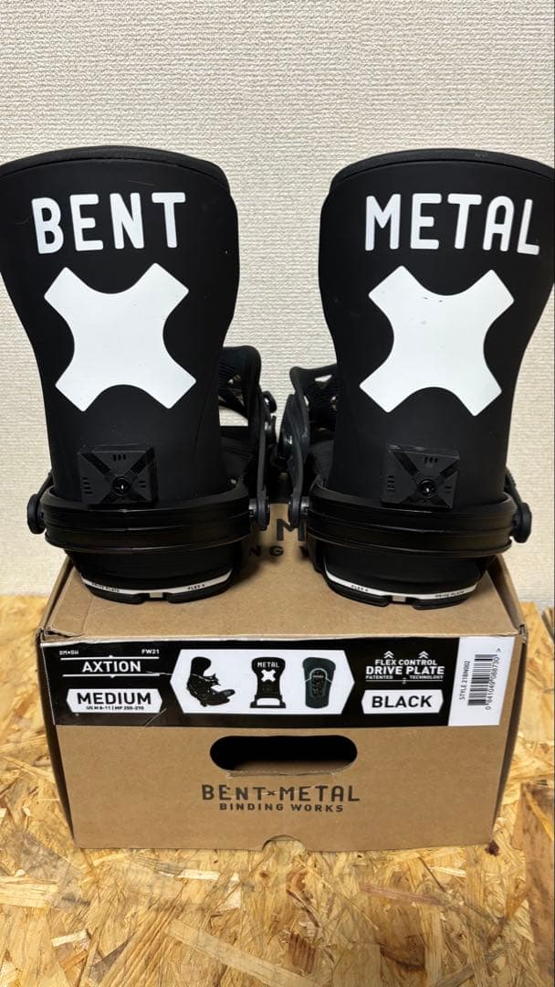 か*ず様 BENTL AXTION スノーボード ビンディング M