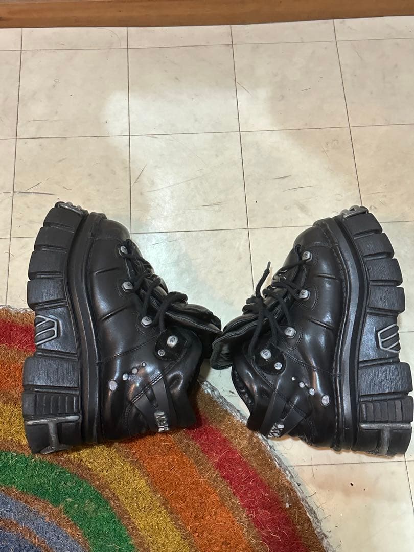 靴 NEW ROCK M-106-S112 39 25 25.5