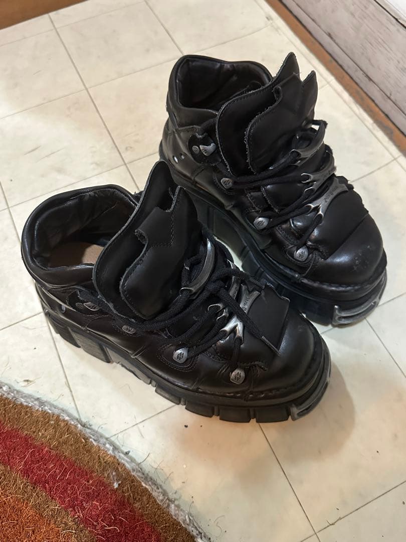 靴 NEW ROCK M-106-S112 39 25 25.5