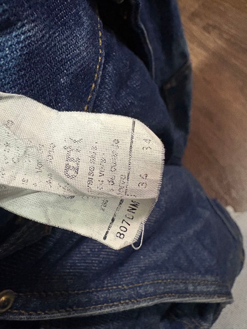 カーハート　ダブルニー　デニム　パンツ　34×34