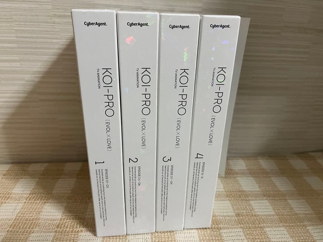 恋とプロデューサー～EVOL×LOVE～ 全4巻セット DVD