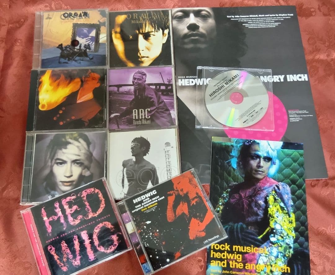 HEDWIG AND THE ANGRY INCH CD パンフレットフライヤー
