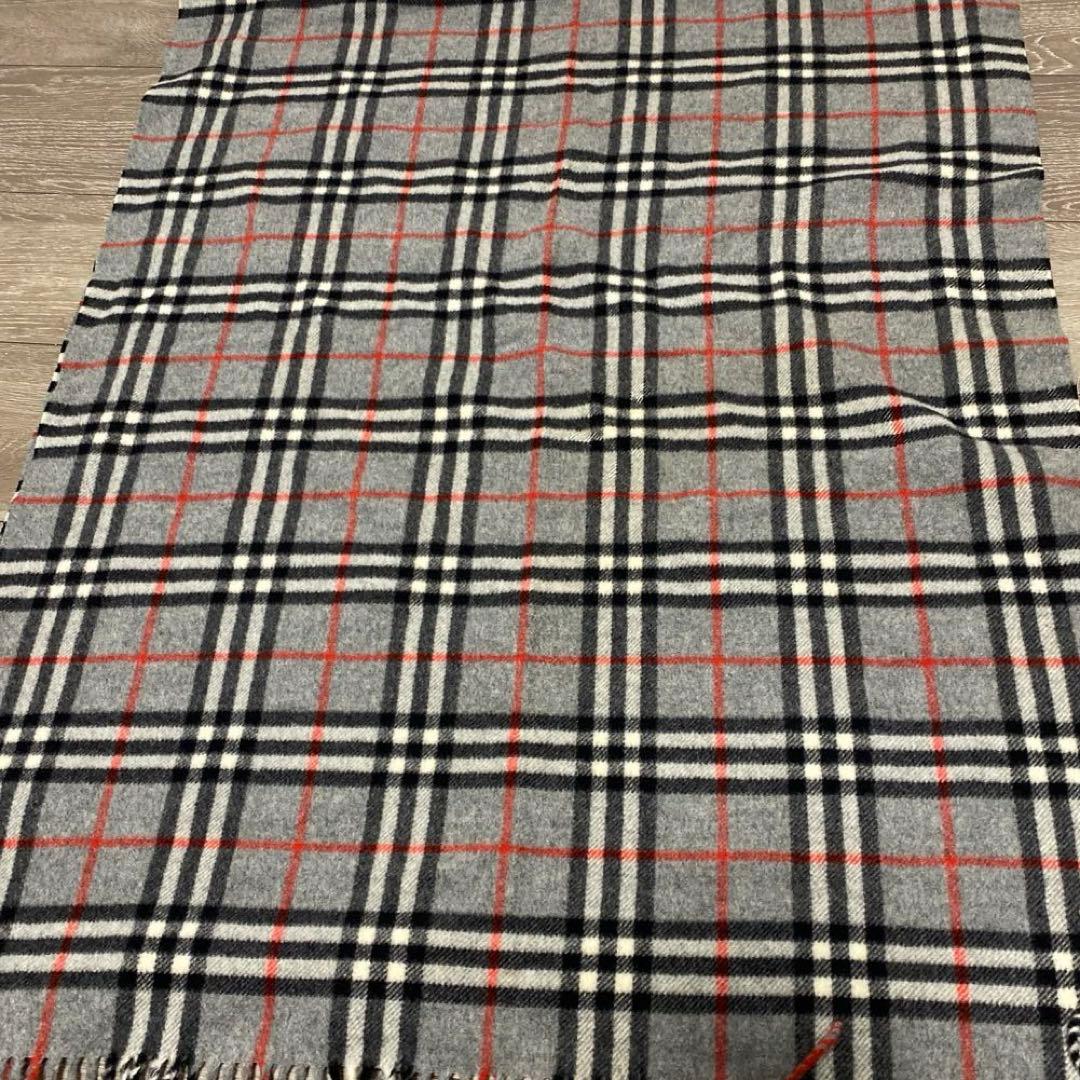 希少　美品Burberry バーバリー　カシミヤ　ウールショール　ストール 大判