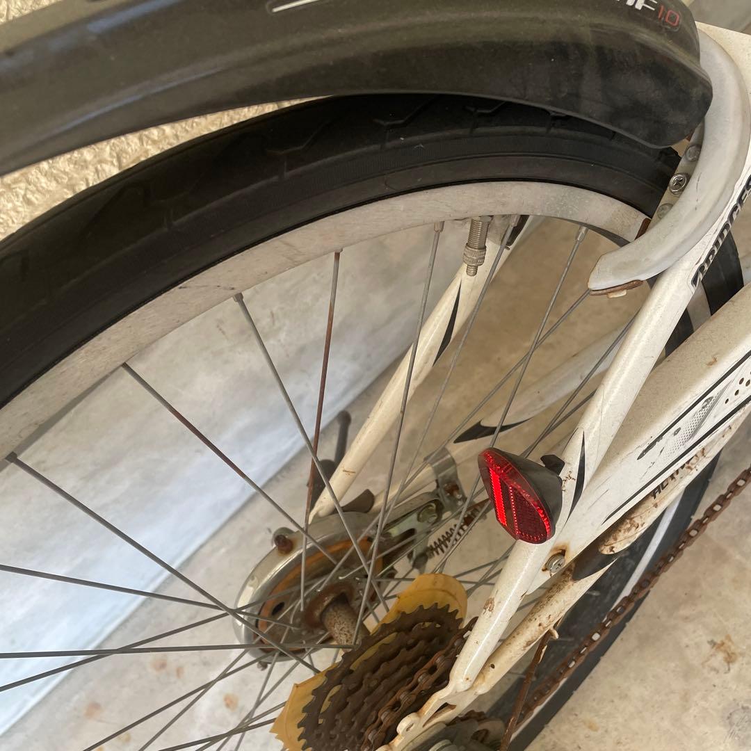 EX 子供用自転車 ホワイト 26インチ