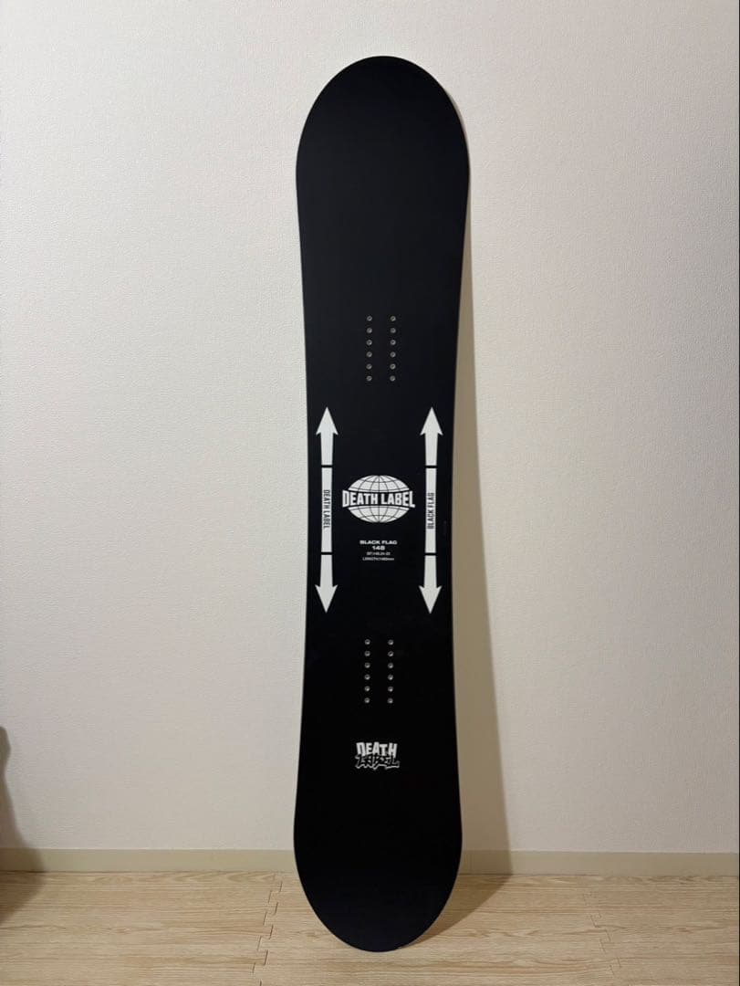 DEATH LABEL BLACK FLAG 148cm スノーボード