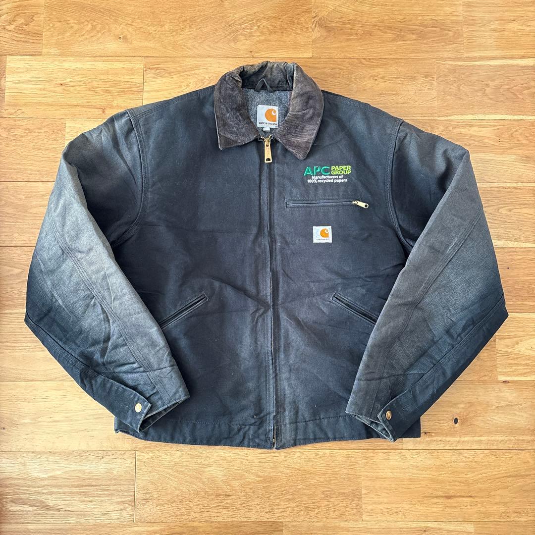 Carhartt デトロイト ジャケット ブラック M 古着