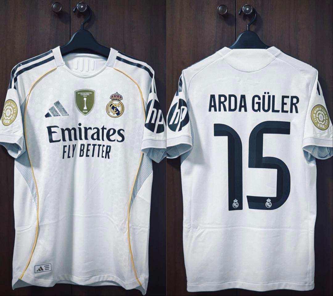 【正規品】レアルマドリード オーセンティック25/26 #15 アルダギュレル