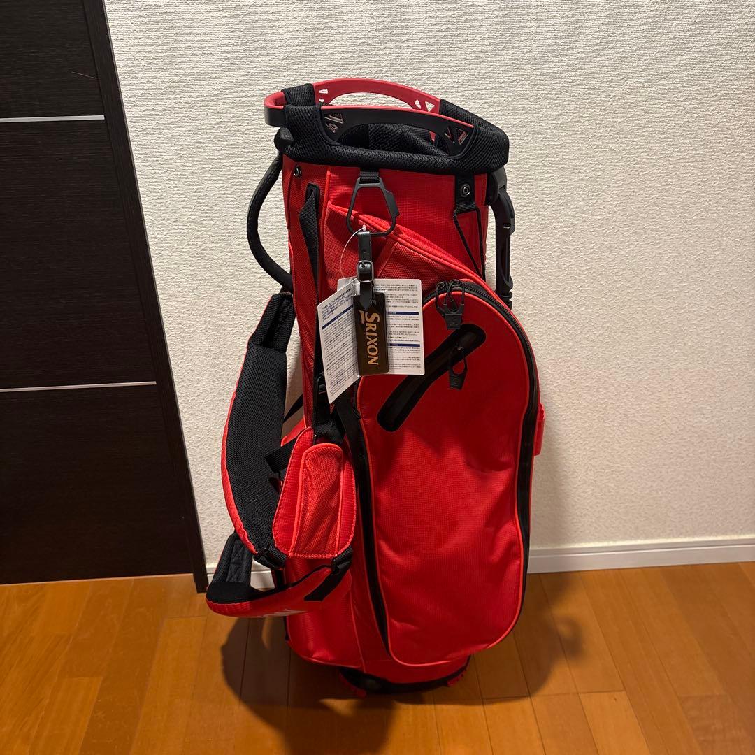 Srixon スタンド式ゴルフバッグ　レッド